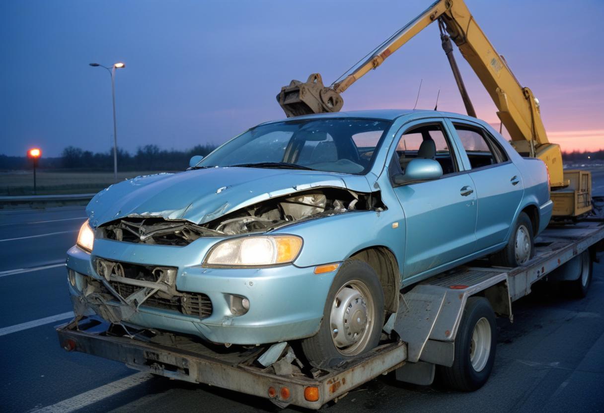 beginning to end recycling a car